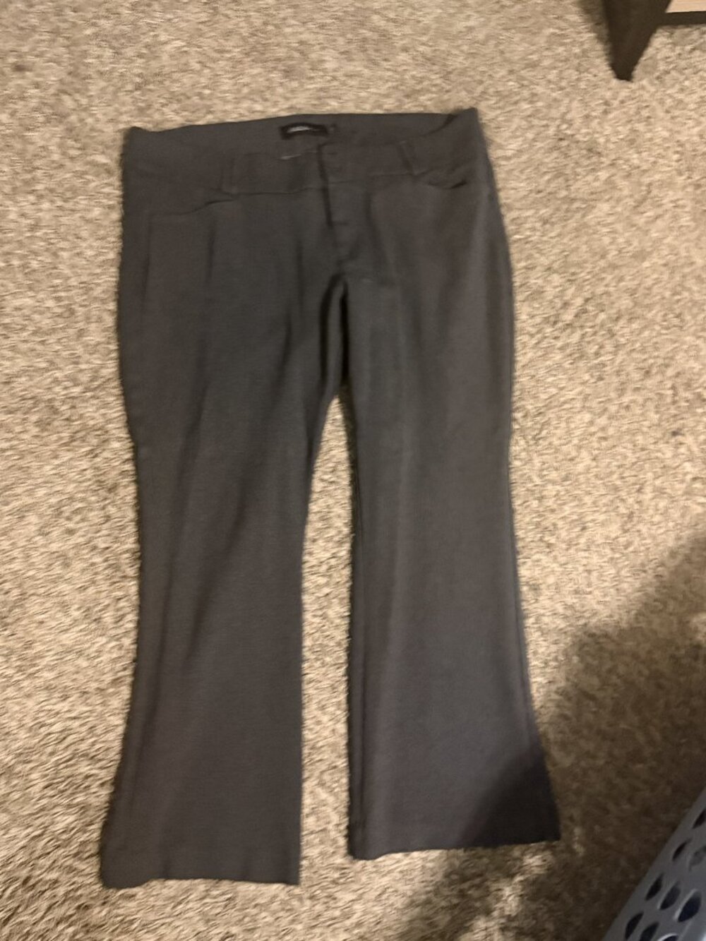 Studio By Torrid Pants Womens 20XS Black Jetsetter Straight Leg Stretch Office